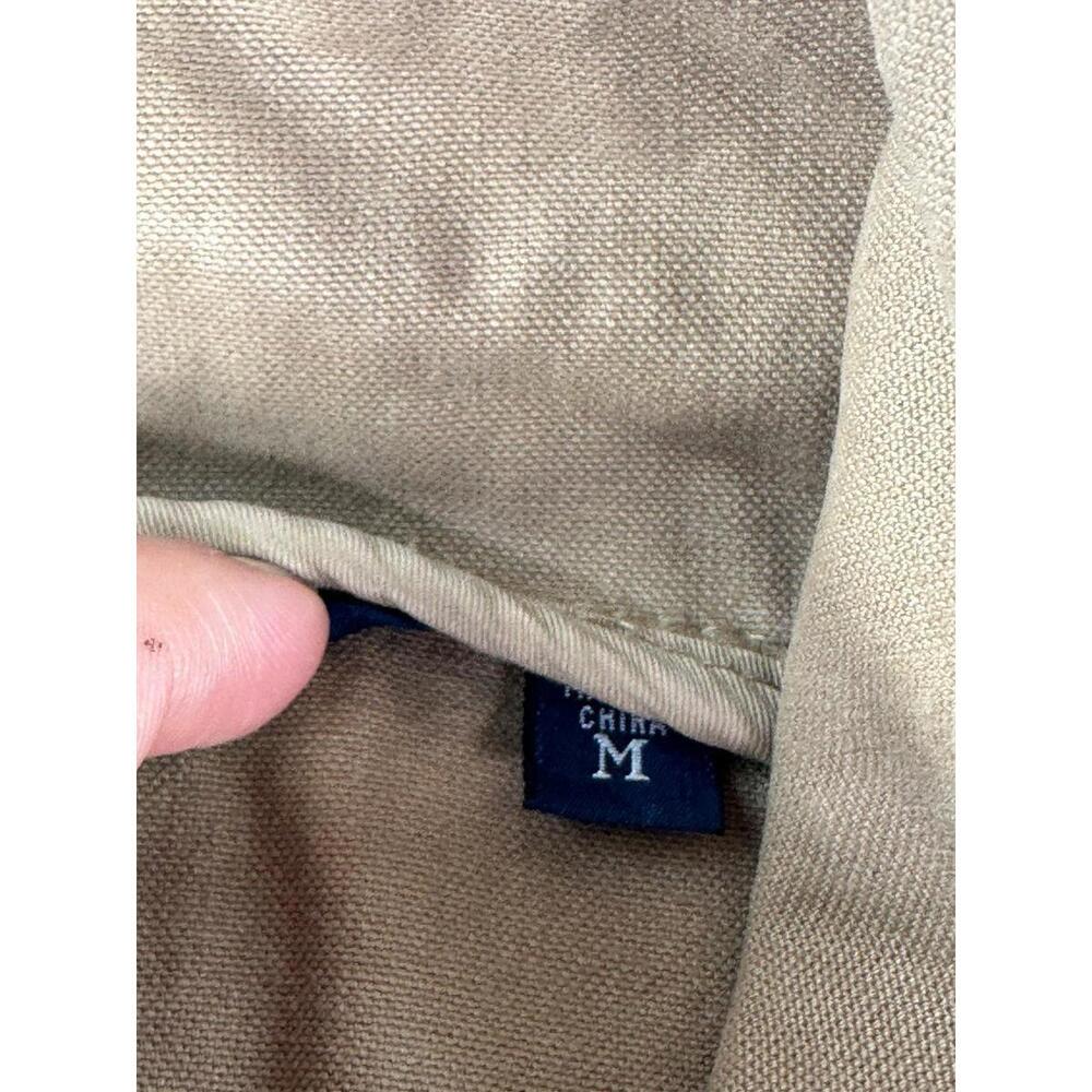 Vintage 90s Polo Ralph Lauren Military Safari Jacket Size M Beige WW2 Pockets - Picture 13 of 15